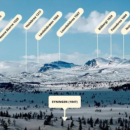 Modern With Mountain View By Syningtoppen بيت للعطل Torpo